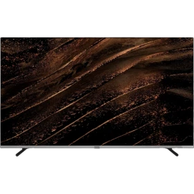 Vestel 55U9700 Ultra HD 4K LED televizyon, siyah ekranı ve ince çerçevesiyle önden görünüm