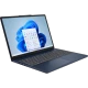 Lenovo IdeaPad Slim 3 83K10062TRAT47 mavi iş ve ofis laptopu, açık ekranlı önden çapraz görünüm