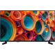 Vestel 43FV9750 Full HD LED televizyon, renkli soyut desen gösteren ince siyah ekranlı TV
