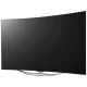 LG 55EC930V Full HD OLED televizyon, siyah ekranda ince tasarımlı TV paneli