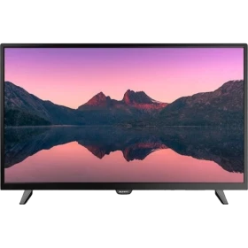 Sunny SN39DIL13 HD Ready HD TV, siyah çerçeveli televizyon ekranda dağ manzarası gösteriyor