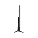 Grundig 65 GQ 950A Ultra HD 4K LED televizyonun ince profil ve ayak tasarımını gösteren yandan görünümü