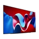LG OLED83C46LA Ultra HD 4K OLED televizyon, genel renk, canlı renklerle soyut ekran görüntüsü.