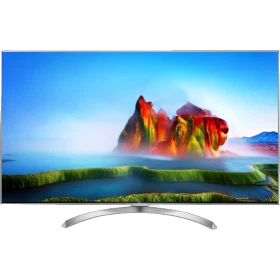 LG 65SJ810V Ultra HD 4K LED televizyonun vitrin ekran görüntüsü, genel renkli şık tasarım