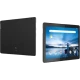 Lenovo TAB M10 TB-X605LC LTE siyah tablet; 3 GB RAM ve 32 GB depolama ile 10 inç ekran görünür.