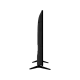 Grundig 43 GGU 7900 B Ultra HD 4K LED televizyonun ince yan profili ve ayak tasarımı