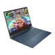 HP Victus Gaming 15-fb2009nt A05NHEA008 koyu mavi oyuncu laptop; canlı oyun ekranı ve klavye görünüyor