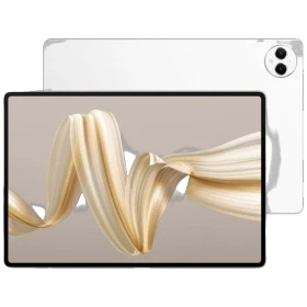 Huawei MatePad Pro PaperMatte Edition 2024 beyaz tablet, 12.2 inç ekranda çizgisel arayüz görünümü, vitrin fotoğrafı