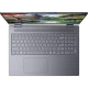 Lenovo Ideapad 5 16IAL10 83KS002ATR gri 2'si 1 arada laptop, üstten görünüm klavye ve geniş dokunmatik alan