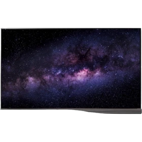 LG OLED65G6V Ultra HD 4K OLED televizyon, uzay temalı ekran görüntüsü ile vitrin ürünü