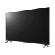 LG 55SM8000PLA Ultra HD 4K LED televizyon, genel siyah renkli düz panel ekran, ayaklı tasarım