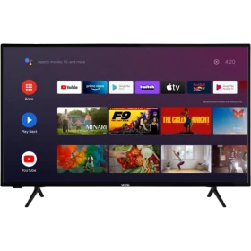 Vestel 43FA9500 Full HD LED televizyon, siyah çerçeveli ekranda akıllı TV menüsü açık