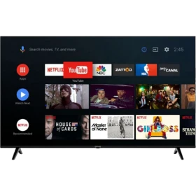 Onvo OV58900 Ultra HD 4K LED televizyon, siyah çerçeveli ve akıllı TV arayüzlü