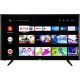 Vestel 43UA9500 Ultra HD 4K LED televizyon, siyah çerçeveli ekranında akıllı TV menüsüyleprovidername