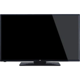 SEG 42SD5100 Full HD LED televizyon, siyah çerçeveli ekranı ve masaüstü ayaklarıyla önden görünüm
