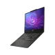 MSI VenturePro 17 A2RWEG-027XTR gri oyuncu laptop, açık ekran ve şık klavye görünümü