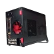 MSI NightBlade 3 VR7RC-031XTR siyah masaüstü bilgisayar kasasının arka ve yan görünümü