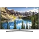 LG 49UJ701V Ultra HD 4K LED televizyon; dağ manzaralı ekran görüntüsü, genel renkli tasarım.