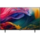 Beko B43 D 697 B Full HD FHD TV, renkli soyut ekranı ve ince siyah çerçevesiyle önden görünüm