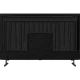 Grundig 50 GQ 700A Ultra HD 4K LED televizyonun siyah arka paneli ve ayakları