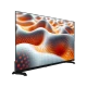 Vestel 32H8750 HD Ready LED TV, siyah çerçeveli televizyonun önden açılı görünümü