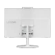 Lenovo AIO 10QW0008TX masaüstü bilgisayarın üst kısmında beyaz entegre web kamera ve lensi görülüyor