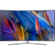 Samsung 65Q7C Ultra HD 4K QLED TV ekranında canlı renkli manzara, genel renk seçenekli vitrin görünümü