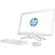 HP 24-e014nt 2WE11EA beyaz hepsi bir arada masaüstü bilgisayar ve fare görüntüsü