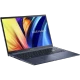 ASUS Vivobook 15 X1502ZA-EJ1644 koyu mavi laptop, 16GB RAM ve 512GB SSD, Windows 11 Pro ekranında açık