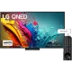 LG 65QNED86T6A Ultra HD 4K QNED televizyon, genel renk; webOS ve Türkçe yapay zeka temalı ekran.