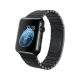 Apple Watch 42 mm uzay siyahı paslanmaz çelik kasa ve baklalı bilezikli akıllı saat