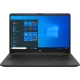 HP 255 G8 27K40EA023 koyu gri iş ve ofis laptopu, Windows ekranlı önden görünüm.
