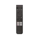 Philips 50PUS8009 Ultra HD 4K LED televizyon için kumanda görünümü, genel siyah gri renk