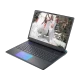 Dell Alienware 18 Area-51 AA18250 siyah oyuncu laptop, 24GB RAM ve 4TB SSD görünümlü ekran açık