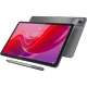 Lenovo Tab M11 TB330XU 4G gri tablet; ön ekranda renkli arayüz, arka kapak ve kamera görünür.