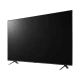 LG 65QNED80T6A QNED Ultra HD 4K televizyon, genel siyah ekransız görünüm, ince çerçeveli tasarım
