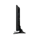 Samsung 55J6370 Full HD FHD televizyon, genel renkli siyah tasarım ve yan bağlantı paneli görünüyor