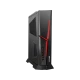 MSI MPG Trident A 11TG-2097TR siyah masaüstü bilgisayar, kırmızı LED aydınlatmalı kompakt kasa