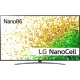 LG 86NANO866PA Ultra HD 4K LED televizyon, NanoCell teknoloji görünümlü ekran tasarımı