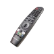 Sunny SN55QMN252-0276 Ultra HD 4K TV için siyah renkli uzaktan kumanda görünümü