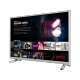 Arçelik A43L 8860 5S Ultra HD 4K LED televizyon, Netflix içerikleri açıkken önden ve yandan görünüm