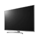 LG 65UK7550PLA Ultra HD 4K LED televizyon, siyah ekranlı ince tasarım ve ayaklı görünüm