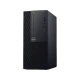 Dell OptiPlex 3070 N007O7070MT_U siyah masaüstü bilgisayar, ön paneli ve bağlantı noktalarıyla