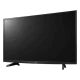 LG 32LH570U HD Ready LED televizyon, siyah ekranlı düz tasarım, genel renk TV görünümü