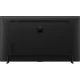 TCL 98C655 Ultra HD 4K LED televizyonun arka paneli, genel siyah renk görünümü