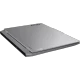 Gri Lenovo LOQ 15AHP10 83JG006ATR FR71 oyuncu laptop, kapalı konumda üst kapak ve arka köşe görünümü