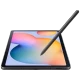 Samsung Galaxy Tab S6 Lite LTE 2024 64 GB 4G gri tablet, kalem destekli kullanım ekranı açık.