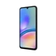 Samsung Galaxy A05s siyah akıllı telefon, önden ekran görünümü ve ince çerçeveli tasarım ile sergileniyor
