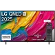 LG 65QNED80A6A Ultra HD 4K QNED TV, renkli yapay zeka ve uzaktan kumanda görünümlü tasarım