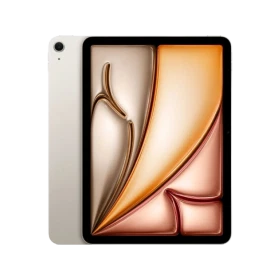 Apple iPad Air M4 Wi-Fi + Cellular 128 GB 5G 11 inç, Yıldız Işığı renkli tablet görünümü